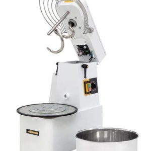 Špirálové miesiče s vyberateľnou nádobou, s 2 rýchlosťami, Prismafood, 56 kg/h, 22L, 400V/1100W, 390x670x(H)735mm Kód: 222911