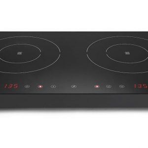 Indukčný varič dvojitý, HENDI, Kitchen Line, 230V/3500W, 608x405x(H)54mm Kód: 239414