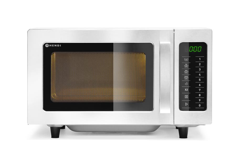 Mikrovlnná rúra s možnosťou programovania 1000 W, HENDI, 23L, 230V/1550W, 509x572x(H)306mm Kód: 281444