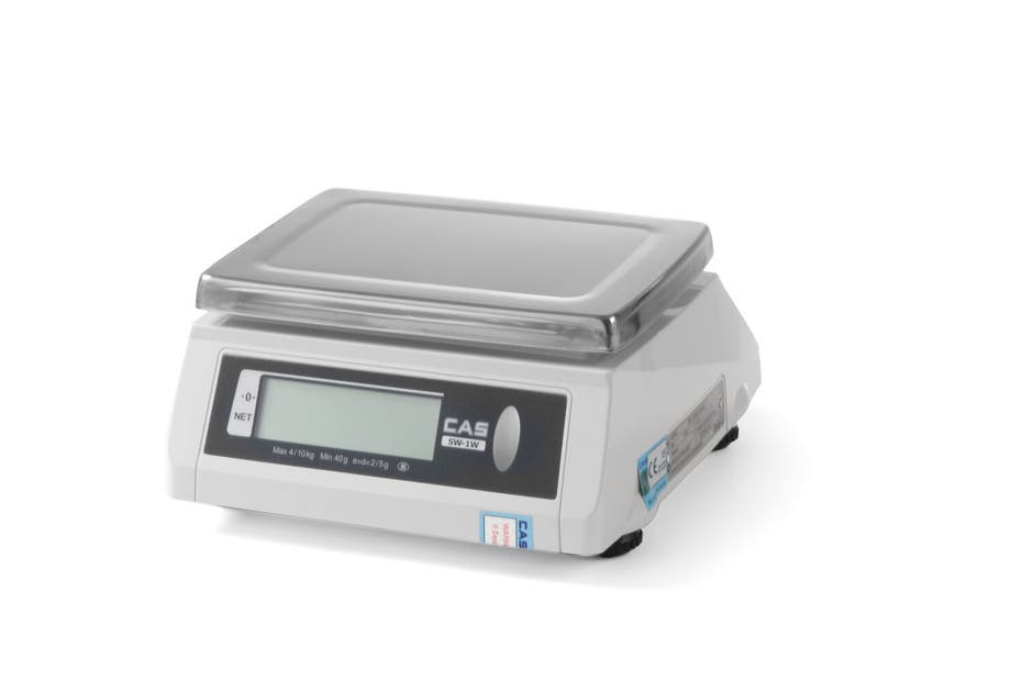 Vodovzdorná váha s certifikáciou, CAS, 278x317x(H)141mm Kód: 580370