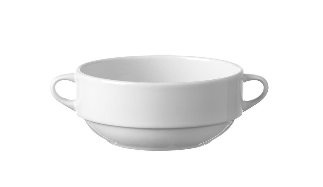 Miska na polievku, HENDI, 0,34L, Biela, ⌀160mm Kód: 799383