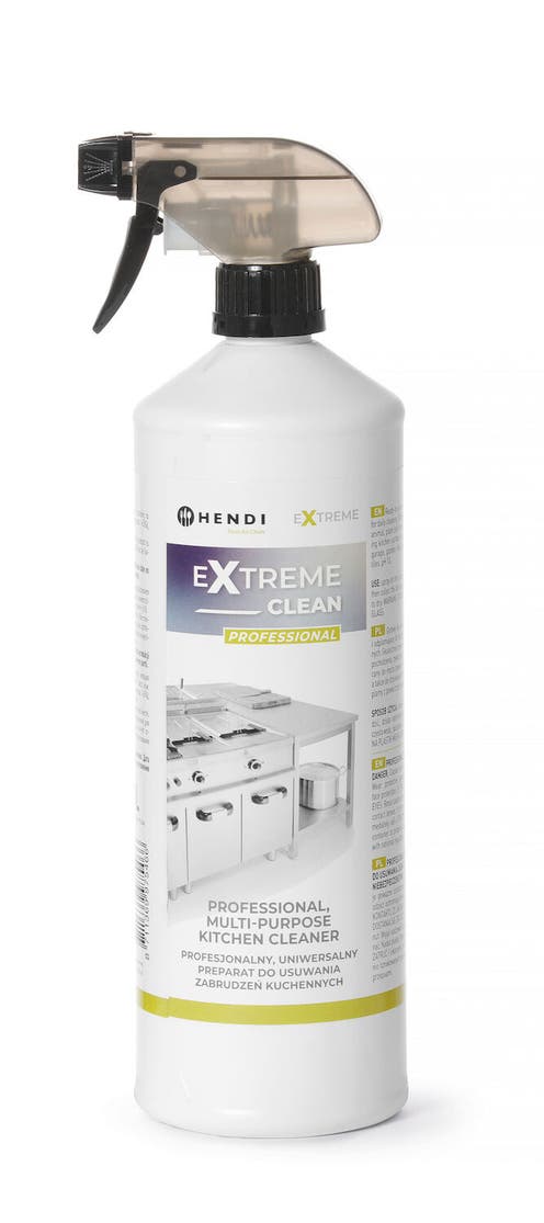 Extreme Clean Profesionálny, univerzálny prípravok na odstraňovanie kuchynských nečistôt - 1 l, HENDI, 1 l Kód: 975466