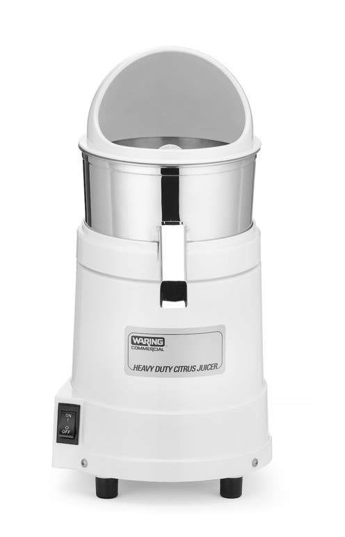 Elektrický odšťavovač s ochranou proti špliechaniu, Waring, Biela, 230V/375W, 254x254x(H)495mm Kód: JX40CE