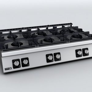 PLYNOVÝ SPORÁK - 6 HORÁKOV FAGOR KORE 700 C-G760