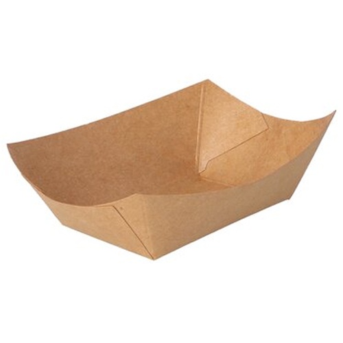 Miska pap. Kraft M 11x7x4 cm - 50 ks kod: 4580.37